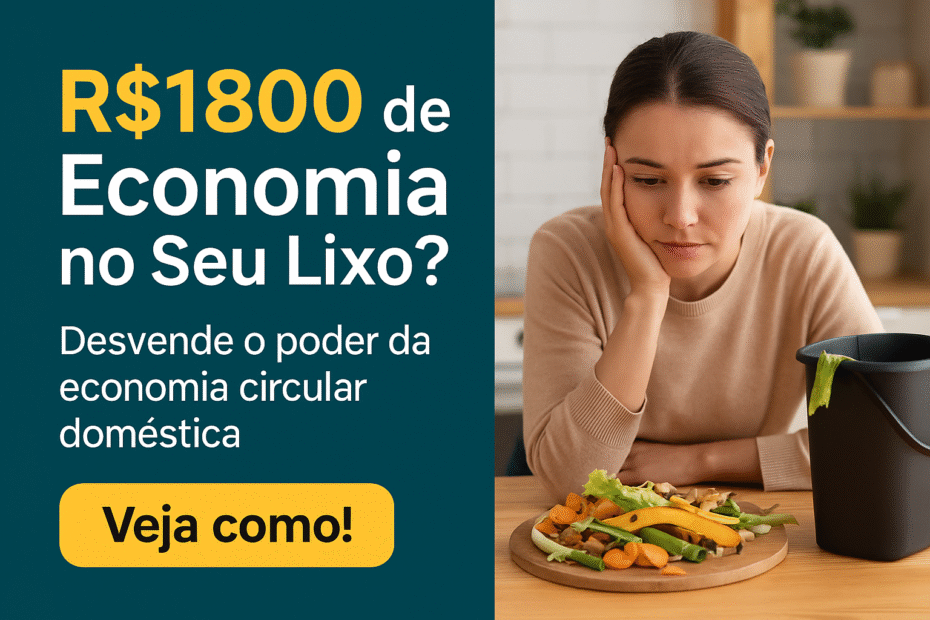Economia Circular Doméstica: Transforme Seu Lixo em Lucro Real Economia Circular Doméstica