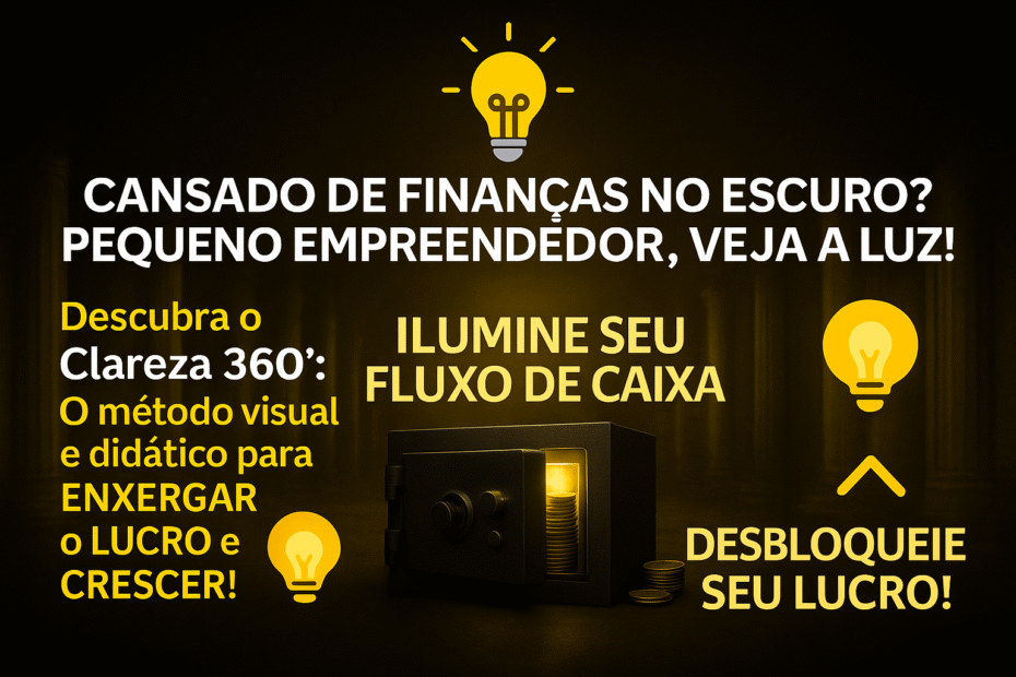 Como Separar Finanças Pessoais e Empresariais: O Guia "Clareza 360" para Pequenos Empreendedores e Autônomos Desvendarem o Lucro Oculto Separar Finanças Pessoais e Empresariais