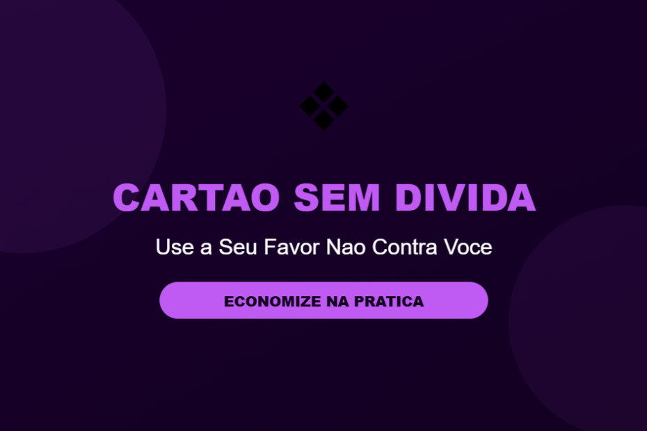 Cartao credito sem divida como usar