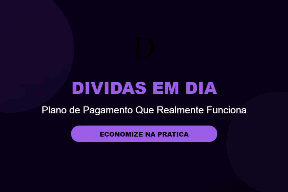 Plano para pagar dividas de vez