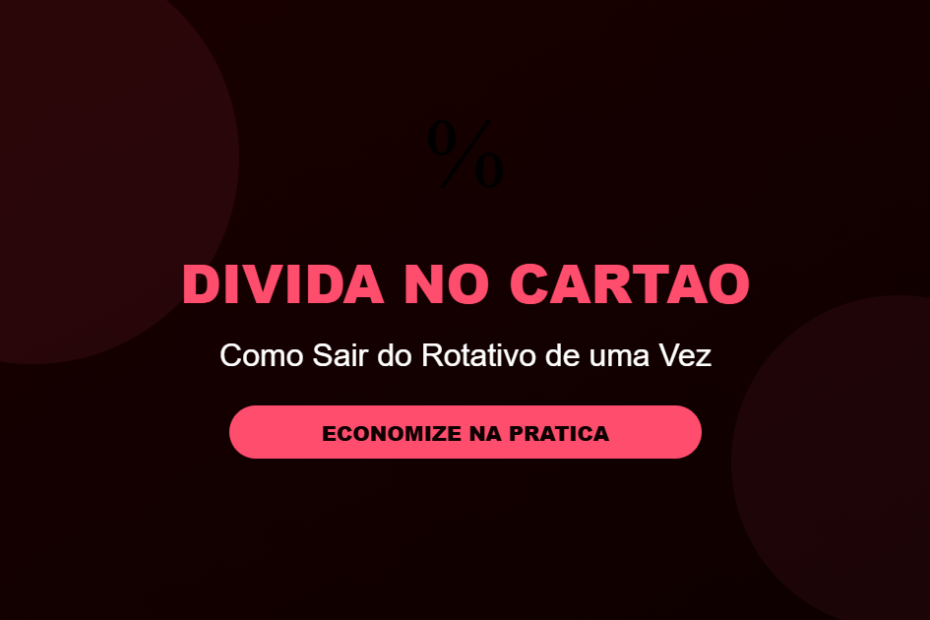 Como sair da divida do cartao de credito