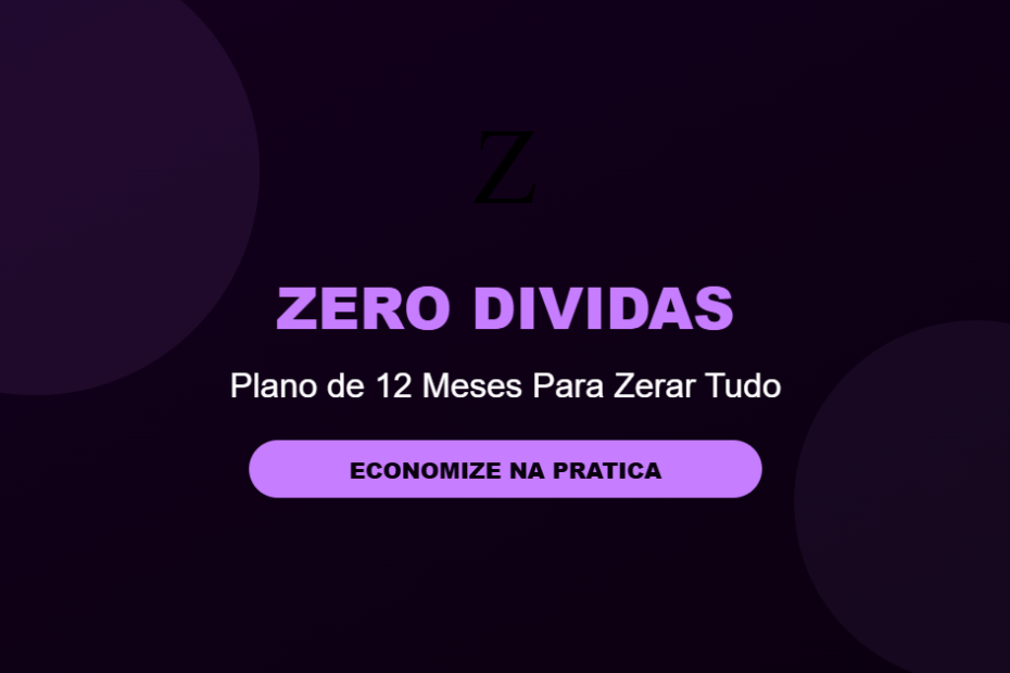 Plano para zerar dividas em 12 meses